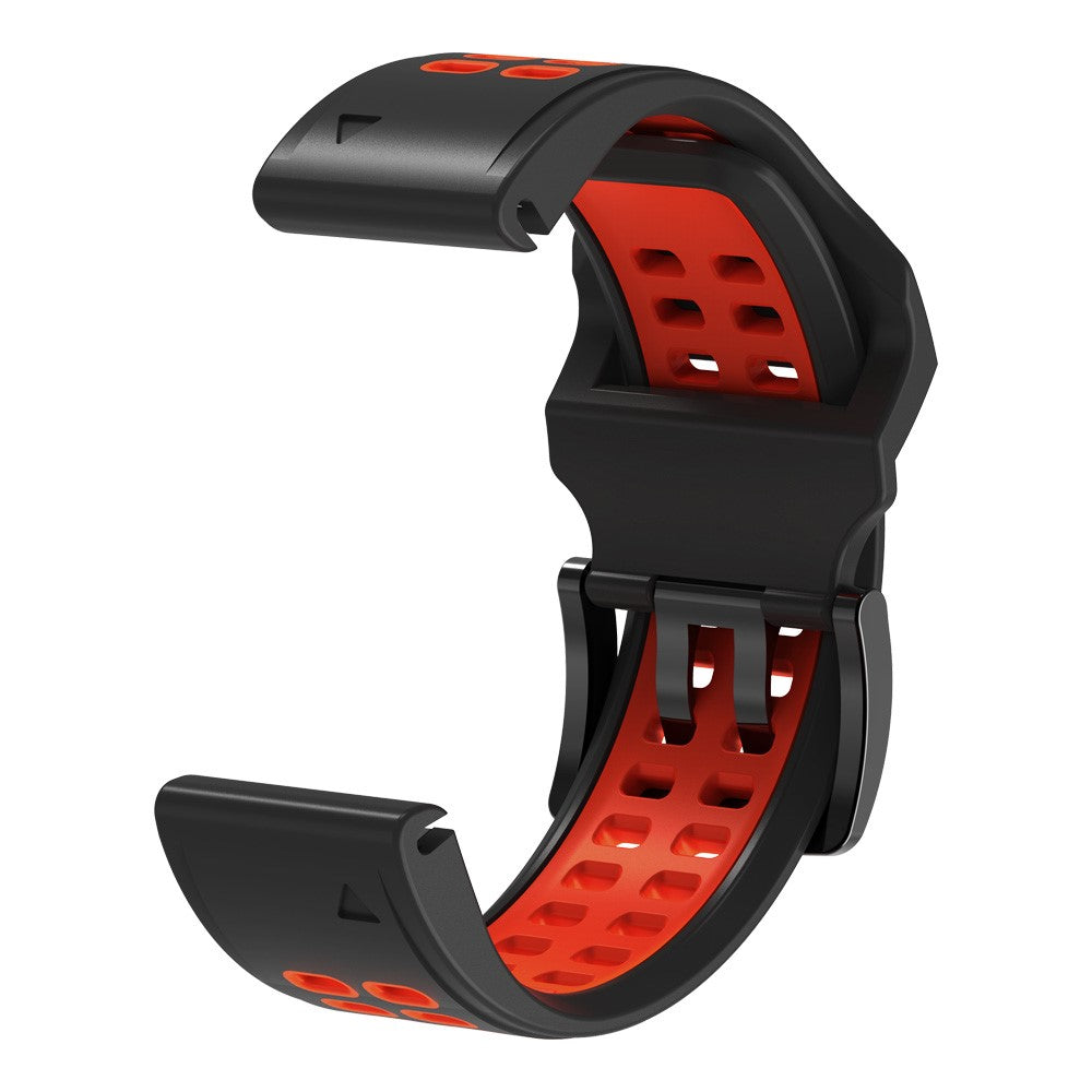 Delightful Garmin Smartwatch Silicone Universel Strap - Red#serie_5