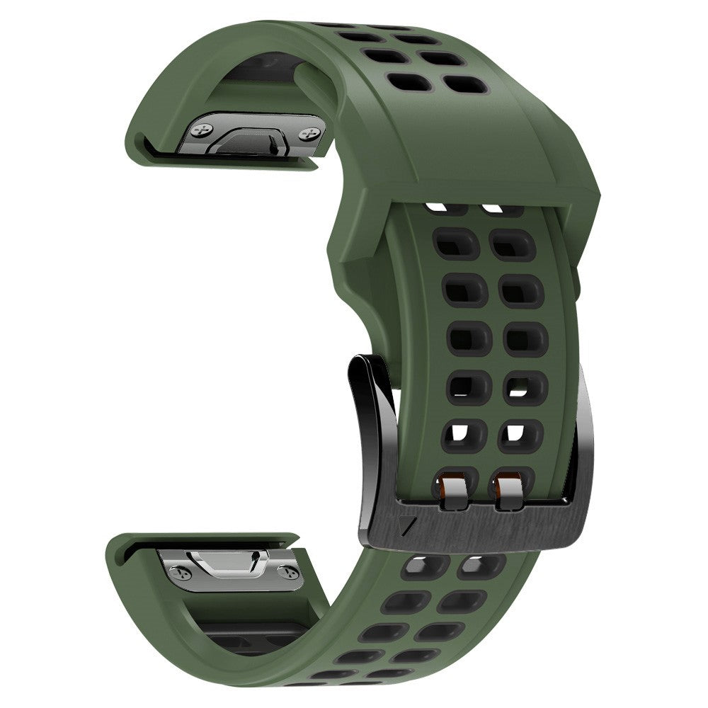 Incredibly Sweet Garmin Smartwatch Silicone Universel Strap - Green#serie_9