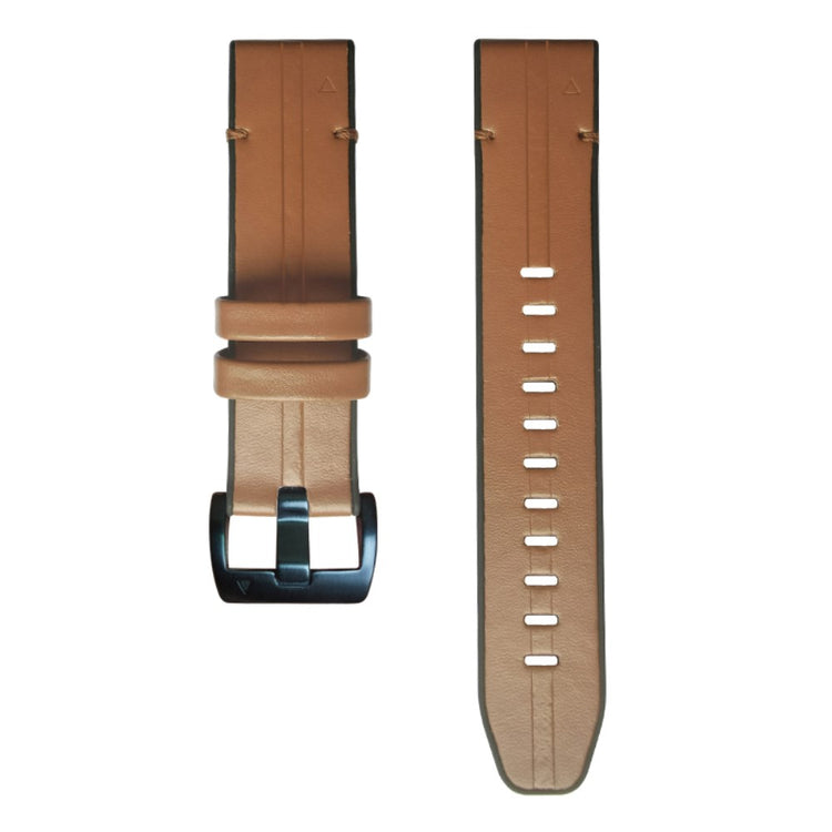 Super Pleasant Garmin Smartwatch Silicone Universel Strap - Brown#serie_5