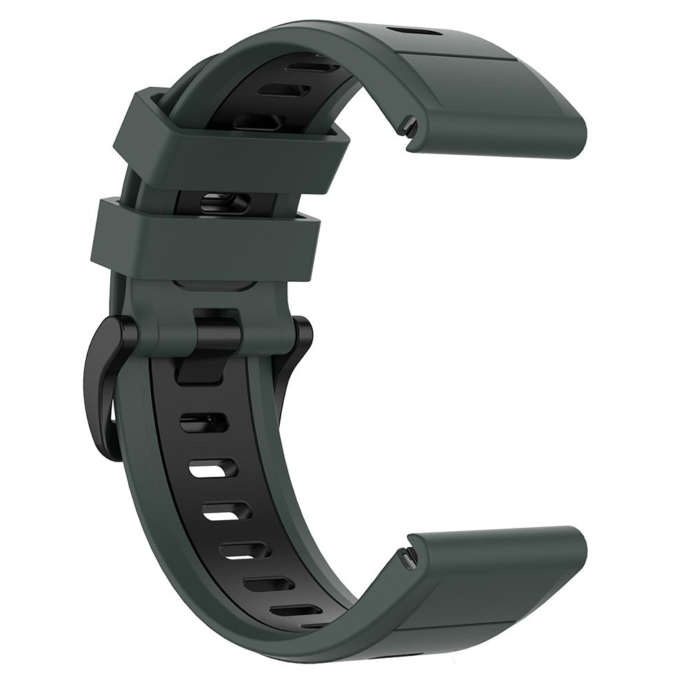 Mega Fashionable Garmin Smartwatch Silicone Universel Strap - Green#serie_4