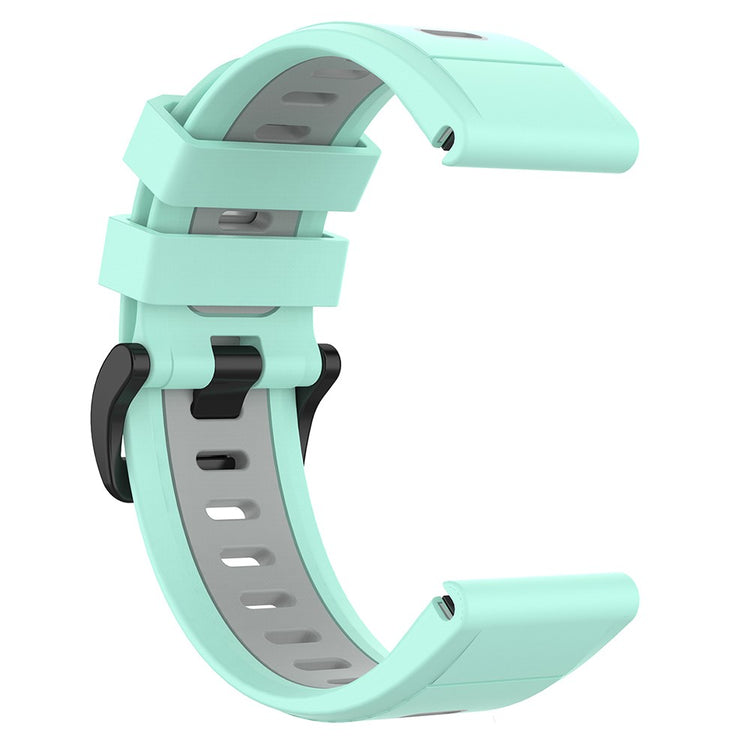 Comfortable Garmin Smartwatch Silicone Universel Strap - Green#serie_7