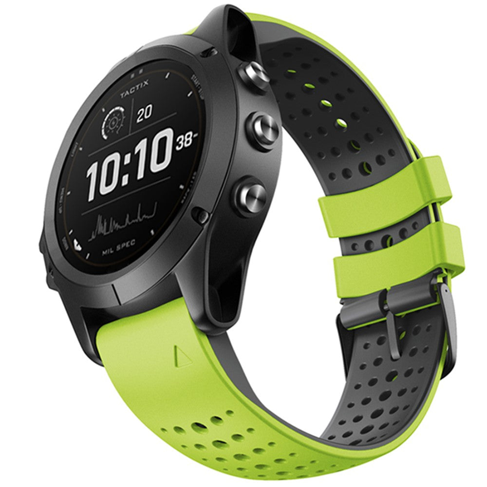 Absolutely Good Garmin Smartwatch Silicone Universel Strap - Green#serie_6