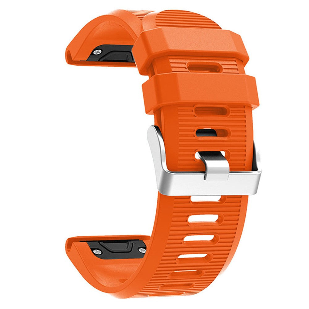 Cool Garmin Smartwatch Silicone Universel Strap - Orange#serie_3