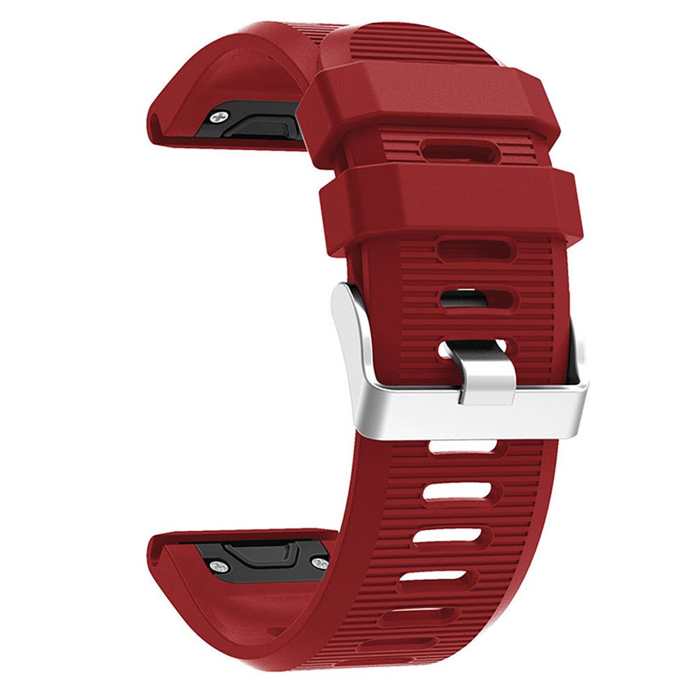 Cool Garmin Smartwatch Silicone Universel Strap - Red#serie_5