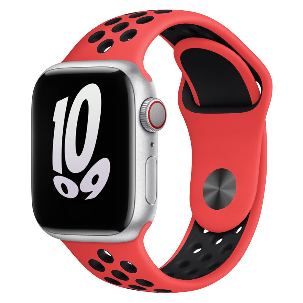 Mega Reliable Apple Smartwatch Silicone Universel Strap - Red#serie_4