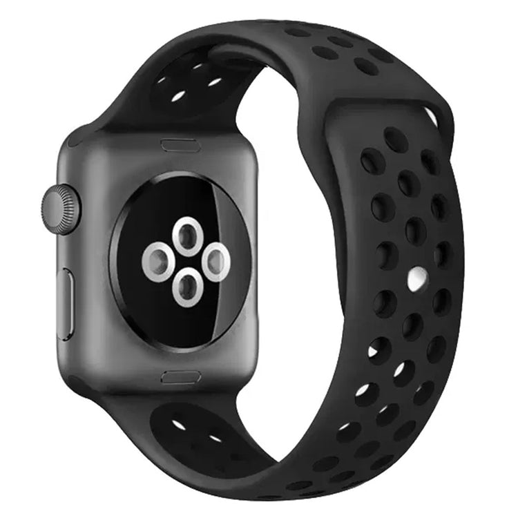 Absolutely Good Apple Smartwatch Silicone Universel Strap - Black#serie_6