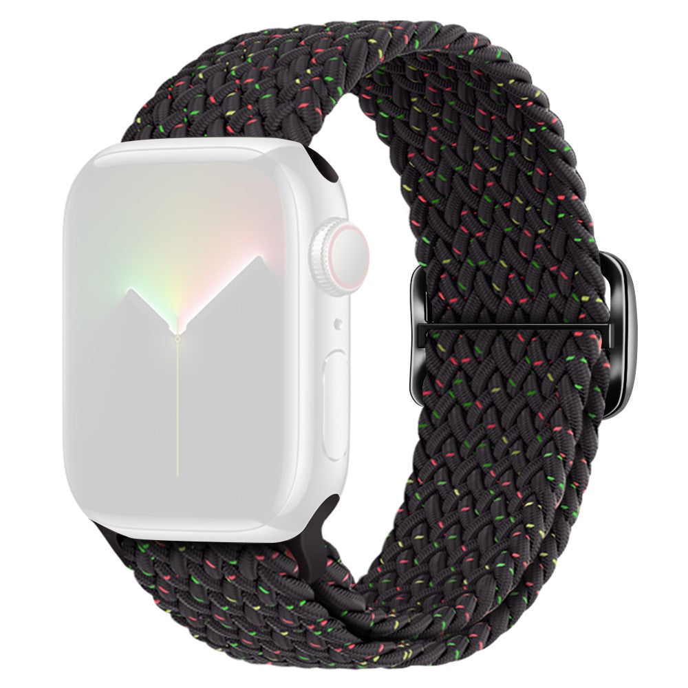 Durable Apple Smartwatch Nylon Universel Strap - Black#serie_13