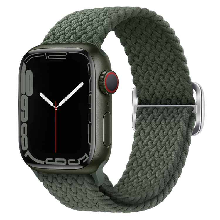 Mega Delightful Apple Smartwatch Nylon Universel Strap - Green#serie_9