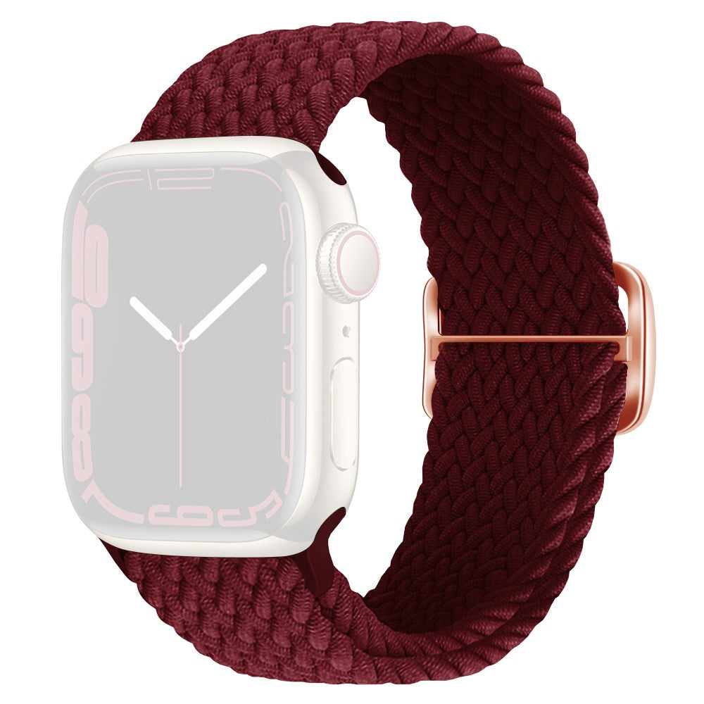 Remarkably Durable Apple Smartwatch Nylon Universel Strap - Red#serie_20