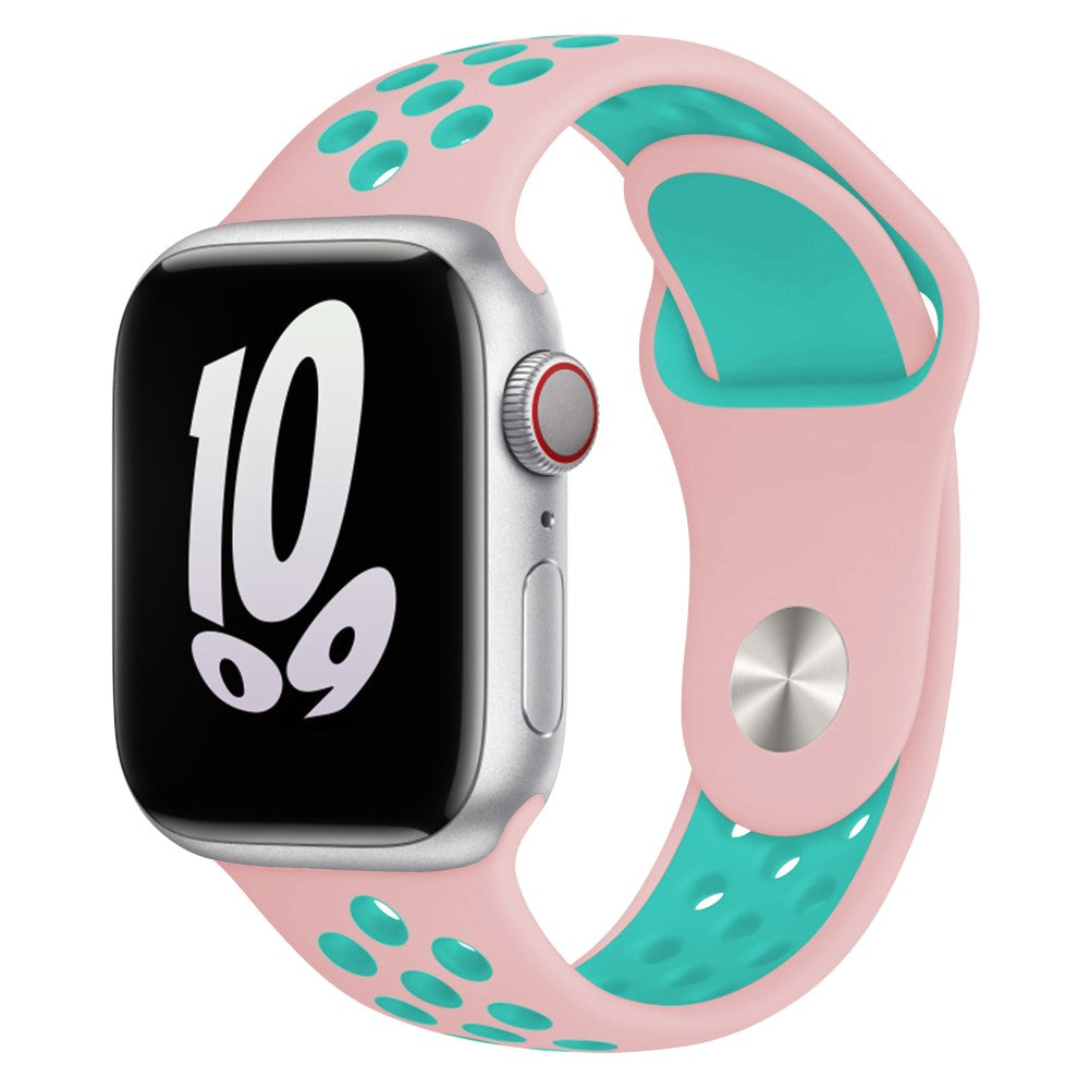 Very Durable Apple Smartwatch Silicone Universel Strap - Pink#serie_14