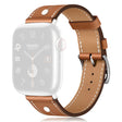 Beau Apple Smartwatch Cuir Véritable Universel Bracelet