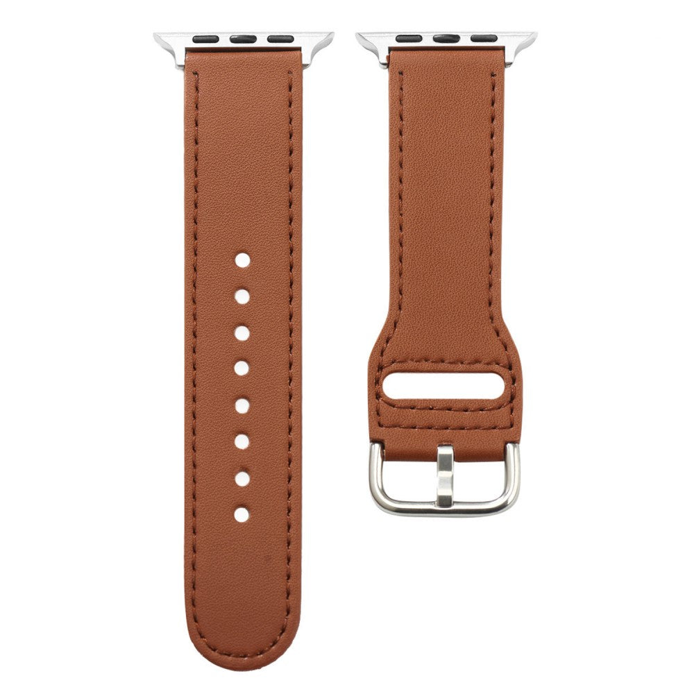 Mega Delightful Apple Smartwatch Pu Leather Universel Strap - Brown#serie_2