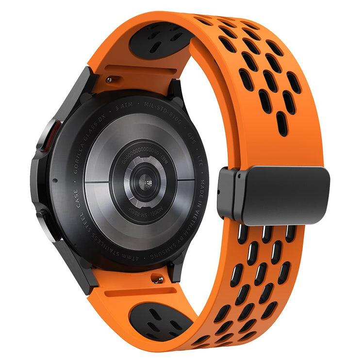 Very Durable Samsung Smartwatch Silicone Universel Strap - Orange#serie_3