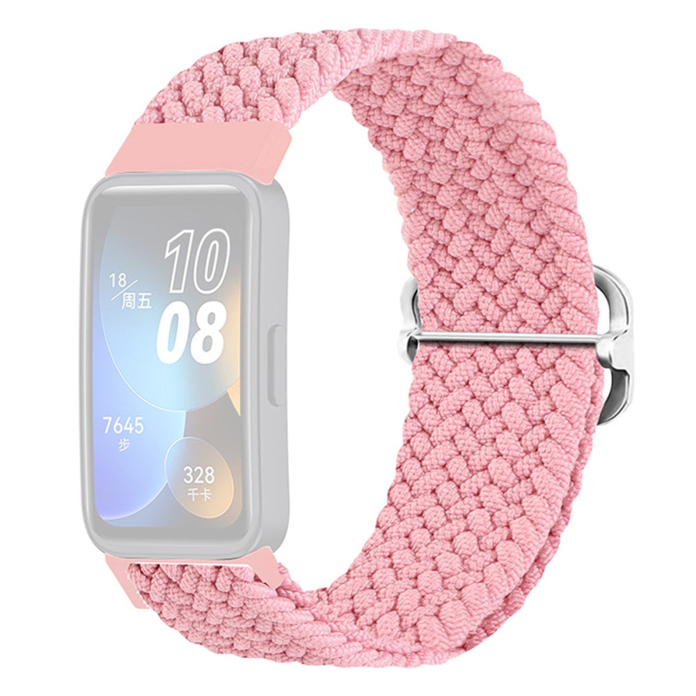 Mega Good Huawei Band 8 Nylon Strap - Pink#serie_2