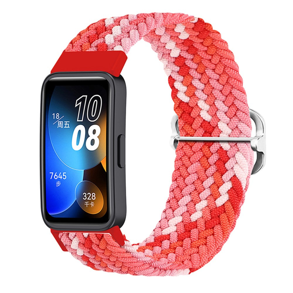 Timeless Huawei Band 8 Nylon Strap - Red#serie_13