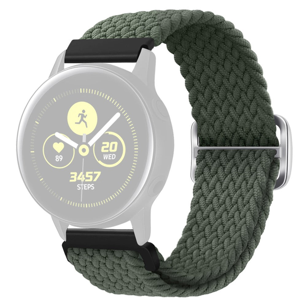 Absolutely Stylish Samsung Smartwatch Nylon Universel Strap - Green#serie_5