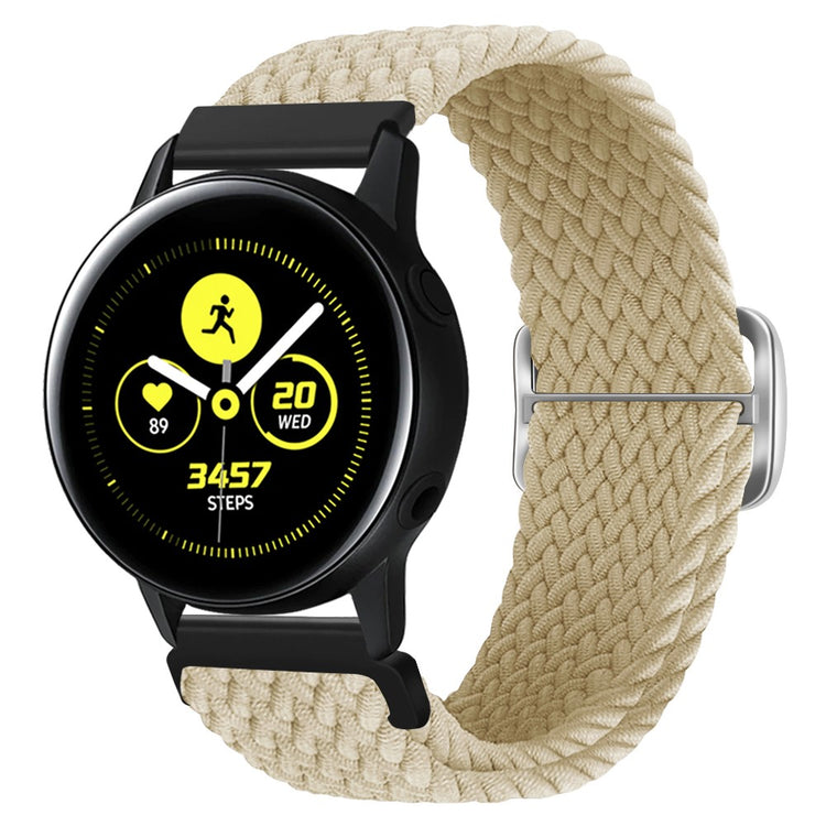 Really Fancy Samsung Smartwatch Nylon Universel Strap - White#serie_14