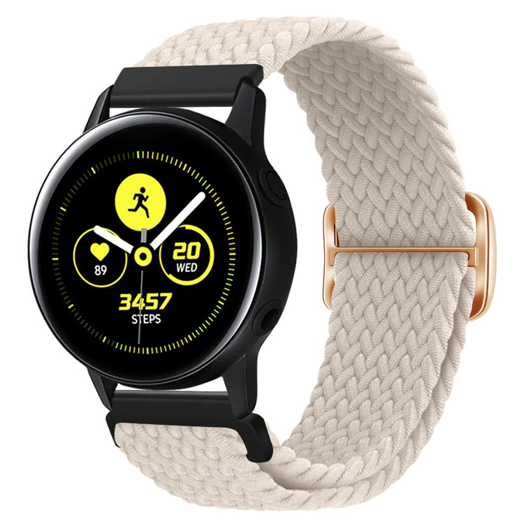 Really Fancy Samsung Smartwatch Nylon Universel Strap - White#serie_21