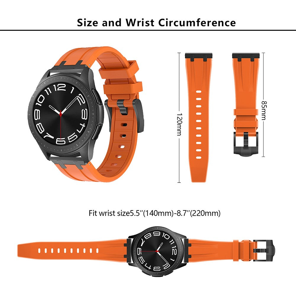 Really Beautiful Smartwatch Silicone Universel Strap - Green#serie_5