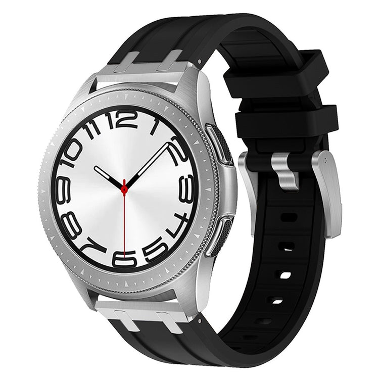 Really Beautiful Smartwatch Silicone Universel Strap - Silver#serie_7