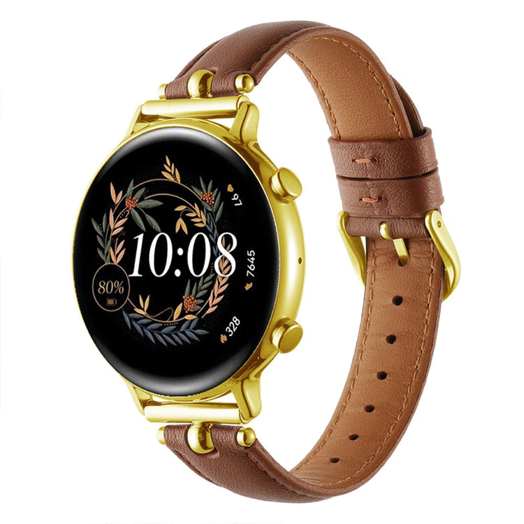 Samsung Galaxy Watch 5 Pro / Samsung Galaxy Watch 6 Classic (47mm) Genuine Leather Universel Strap - Brown#serie_4