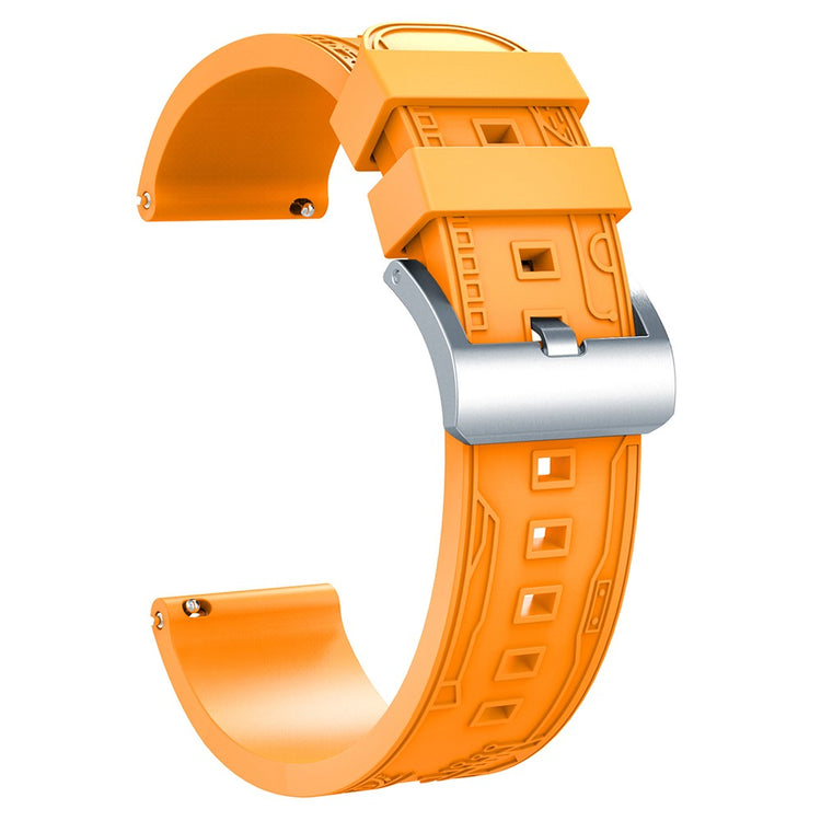 Remarkably Fashionable Smartwatch Silicone Universel Strap - Yellow#serie_4