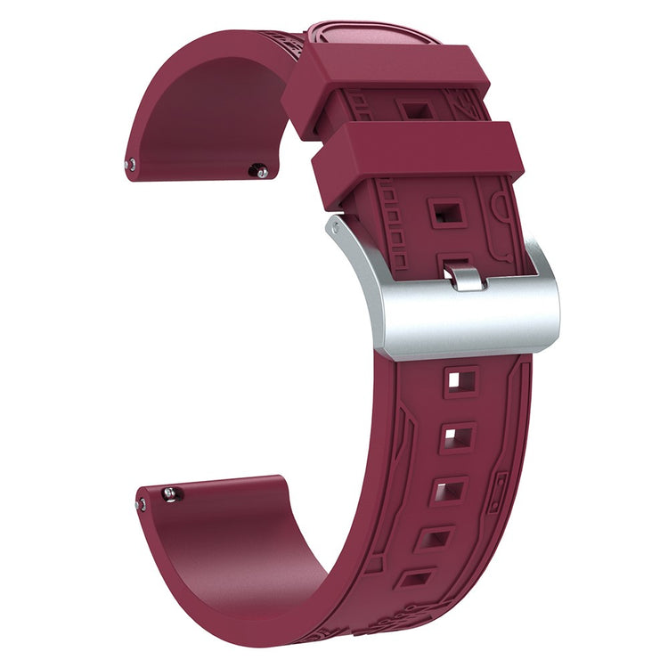 Remarkably Fashionable Smartwatch Silicone Universel Strap - Red#serie_6