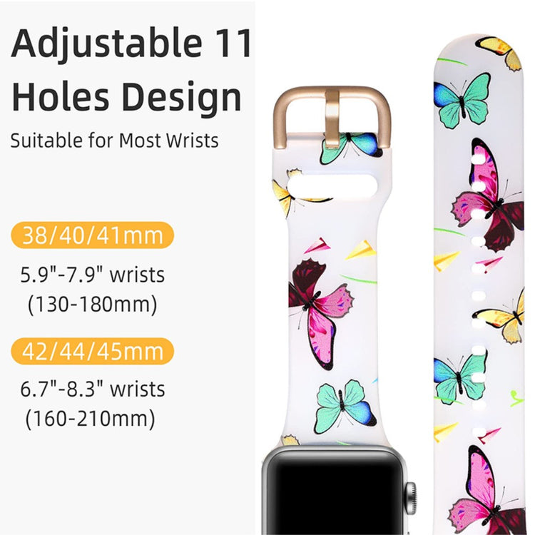 Incredibly Neat Apple Smartwatch Silicone Universel Strap - Multicolor#serie_382