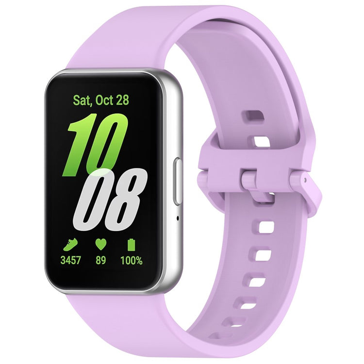 Sweet Samsung Galaxy Fit 3 Silicone Strap - Purple#serie_8