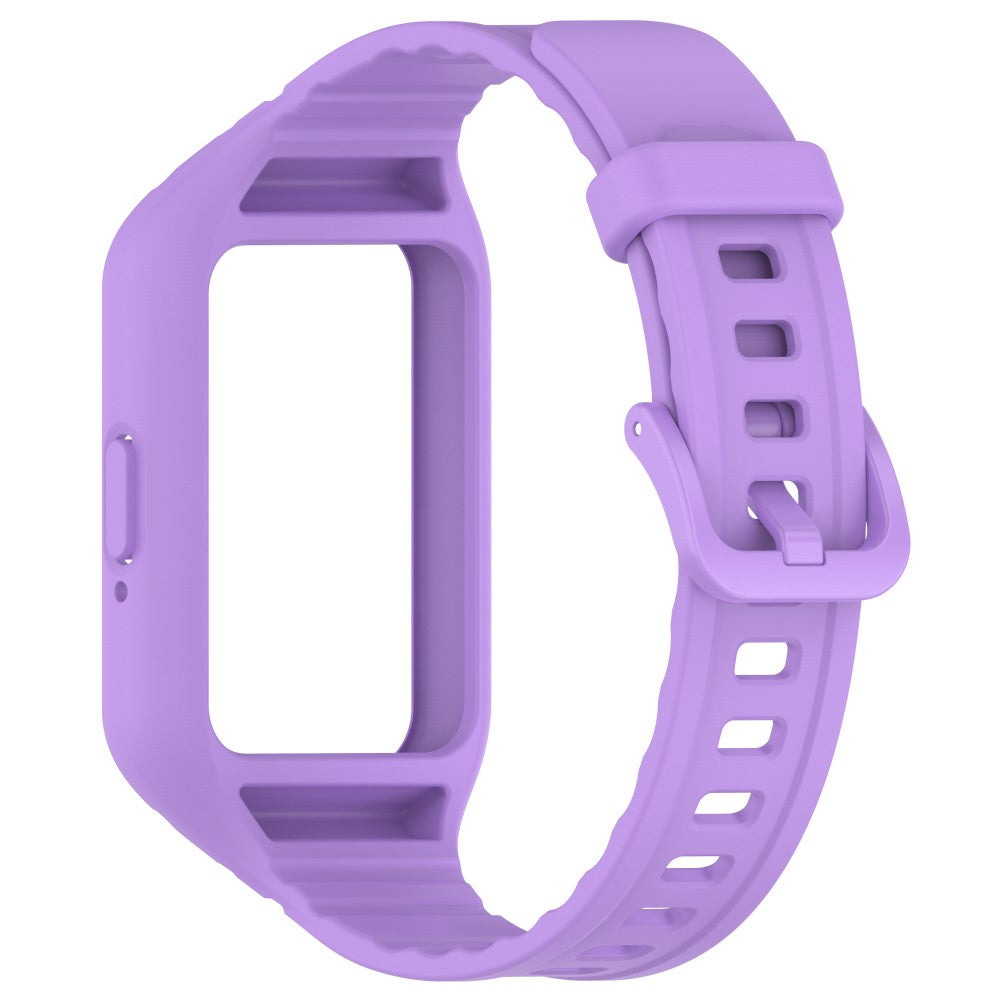 Super Nice Samsung Galaxy Fit 3 Silicone Strap - Purple#serie_1