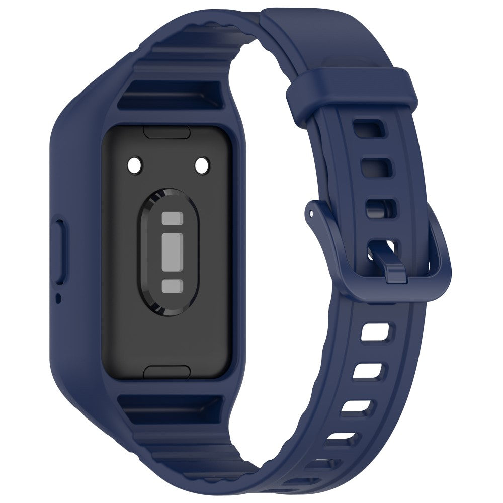 Super Nice Samsung Galaxy Fit 3 Silicone Strap - Blue#serie_11