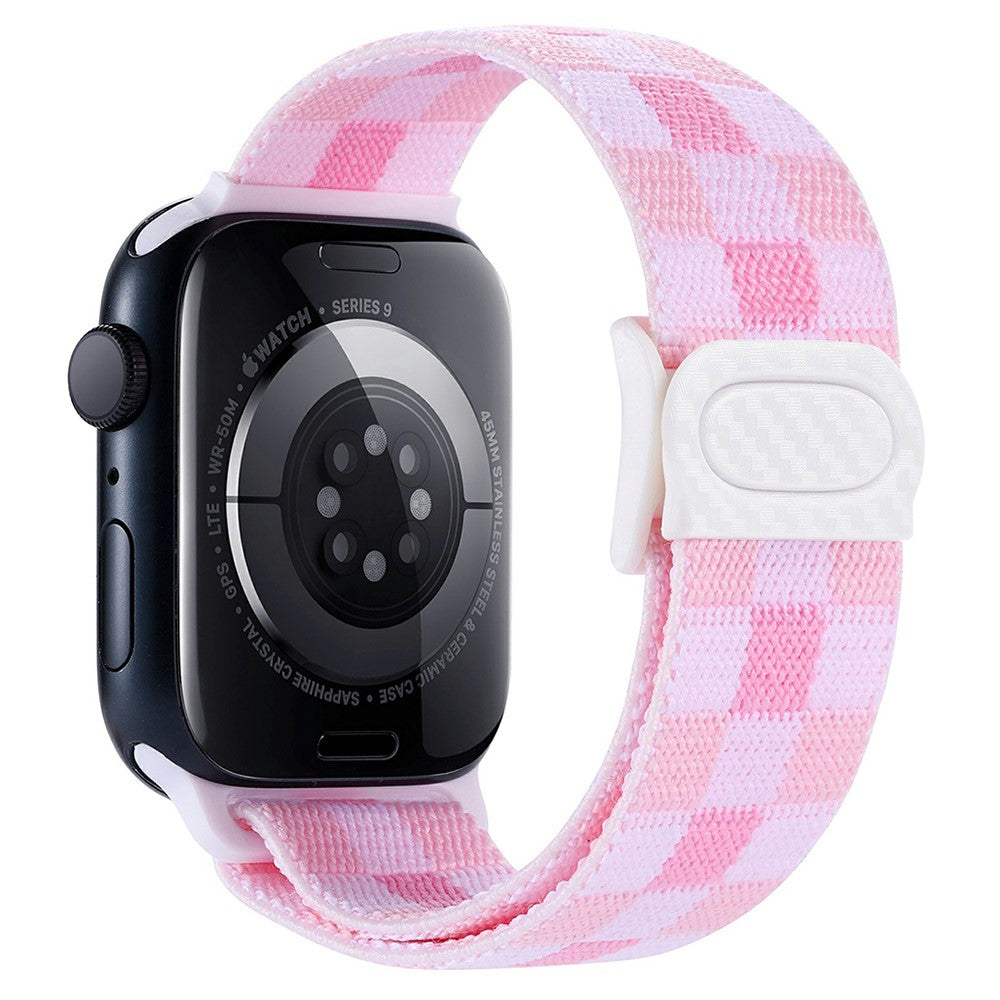 Elegant Apple Smartwatch Nylon Universel Strap - Pink#serie_3