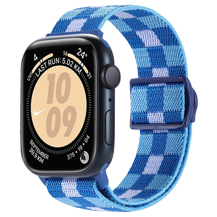 Super Stylish Apple Smartwatch Nylon Universel Strap - Blue#serie_6