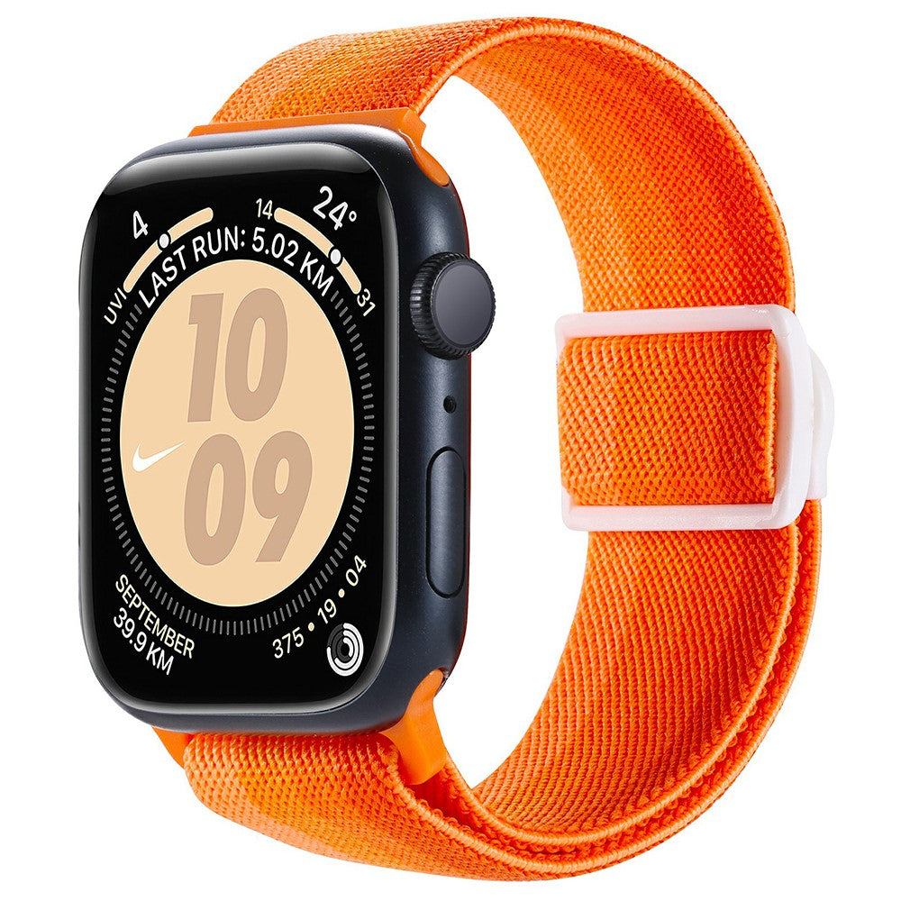 Incredibly Pleasant Apple Smartwatch Nylon Universel Strap - Orange#serie_11