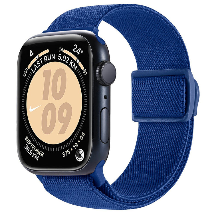 Incredibly Pleasant Apple Smartwatch Nylon Universel Strap - Blue#serie_16