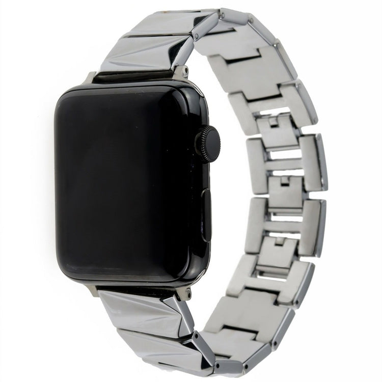 Super Tough Apple Smartwatch Metal Universel Strap - Silver#serie_1