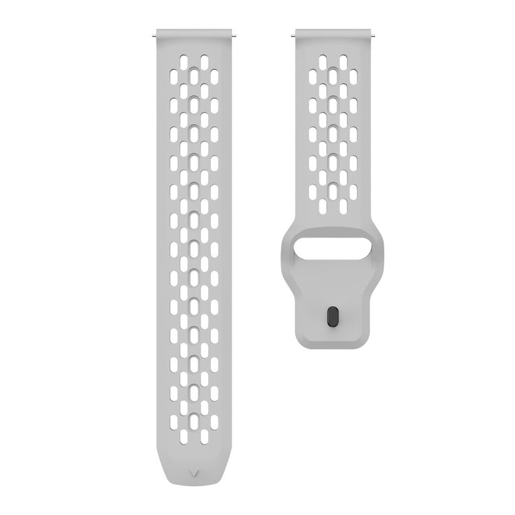 Incredibly Agreeable Smartwatch Silicone Universel Strap - Silver#serie_7