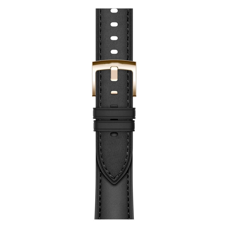 Great Smartwatch Genuine Leather Universel Strap - Black#serie_3