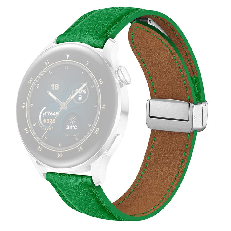 Fashionable Smartwatch Pu Leather Universel Strap - Green#serie_3