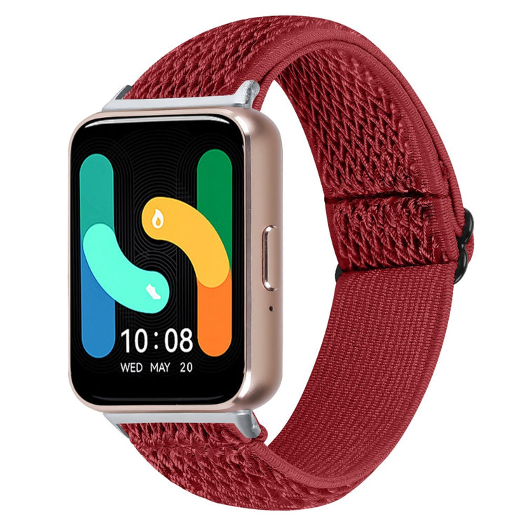 Absolutely Fashionable Samsung Galaxy Fit 3 Nylon Strap - Red#serie_11