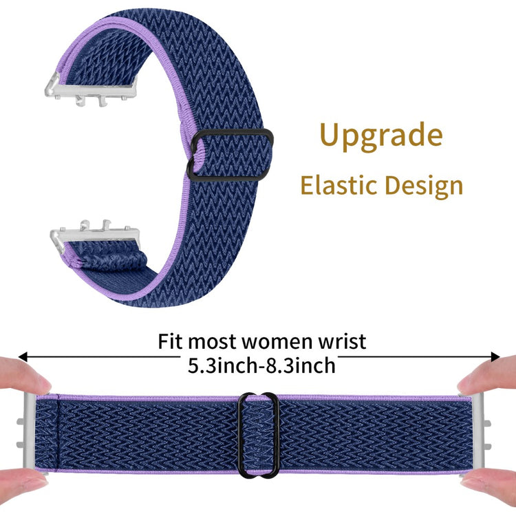 Absolutely Fashionable Samsung Galaxy Fit 3 Nylon Strap - Blue#serie_12