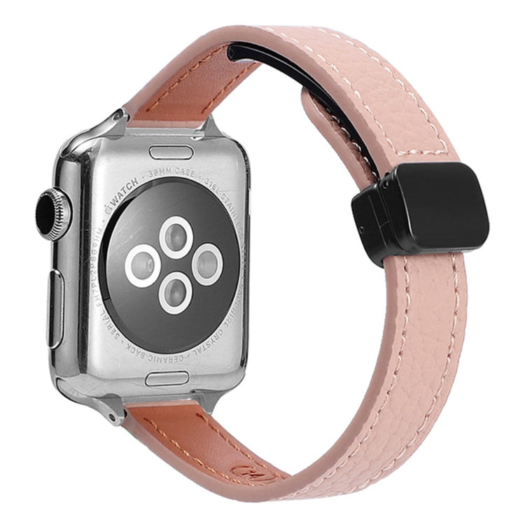 Incredibly Good Apple Smartwatch Pu Leather Universel Strap - Pink#serie_7