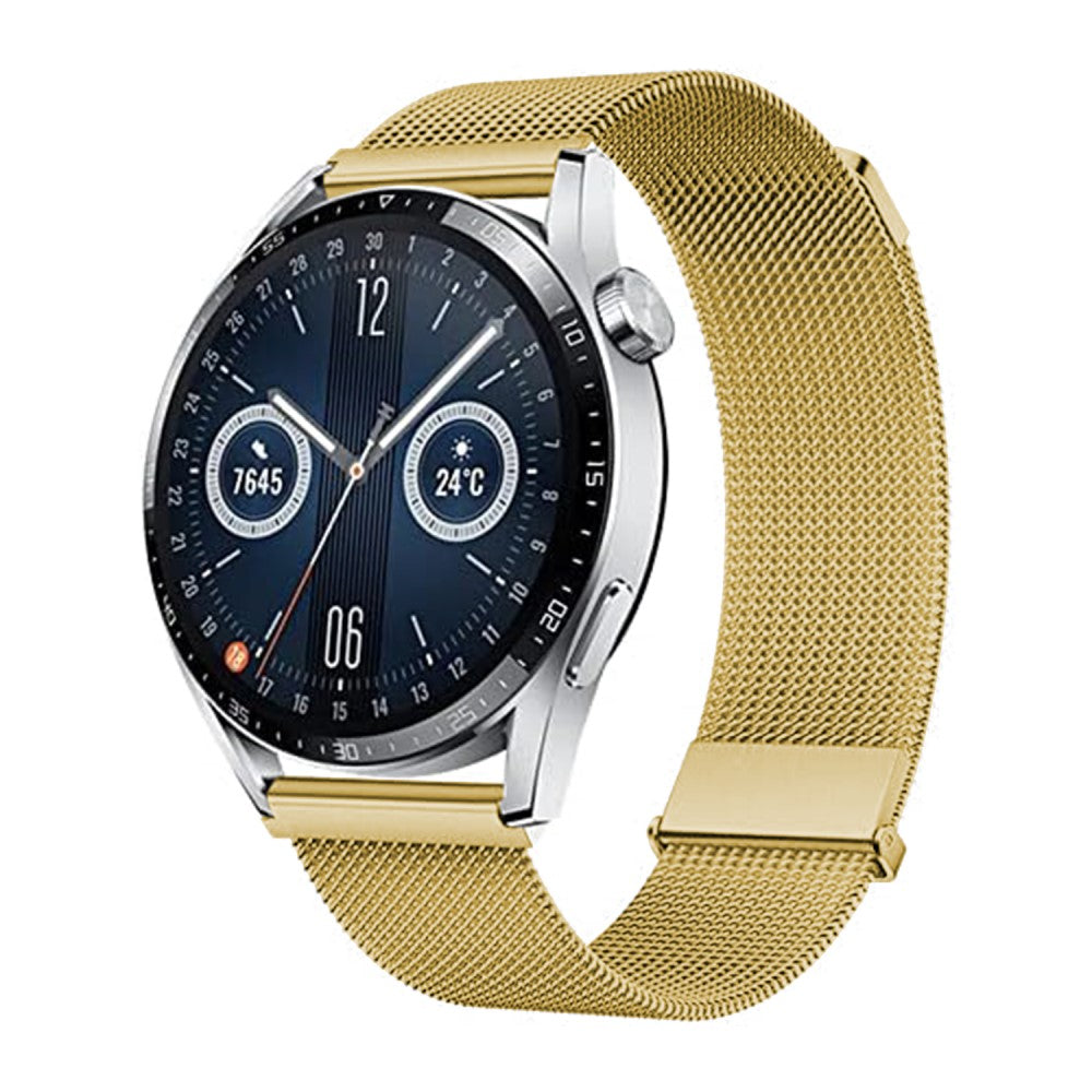 Mega Good Smartwatch Metal Universel Strap - Gold#serie_4