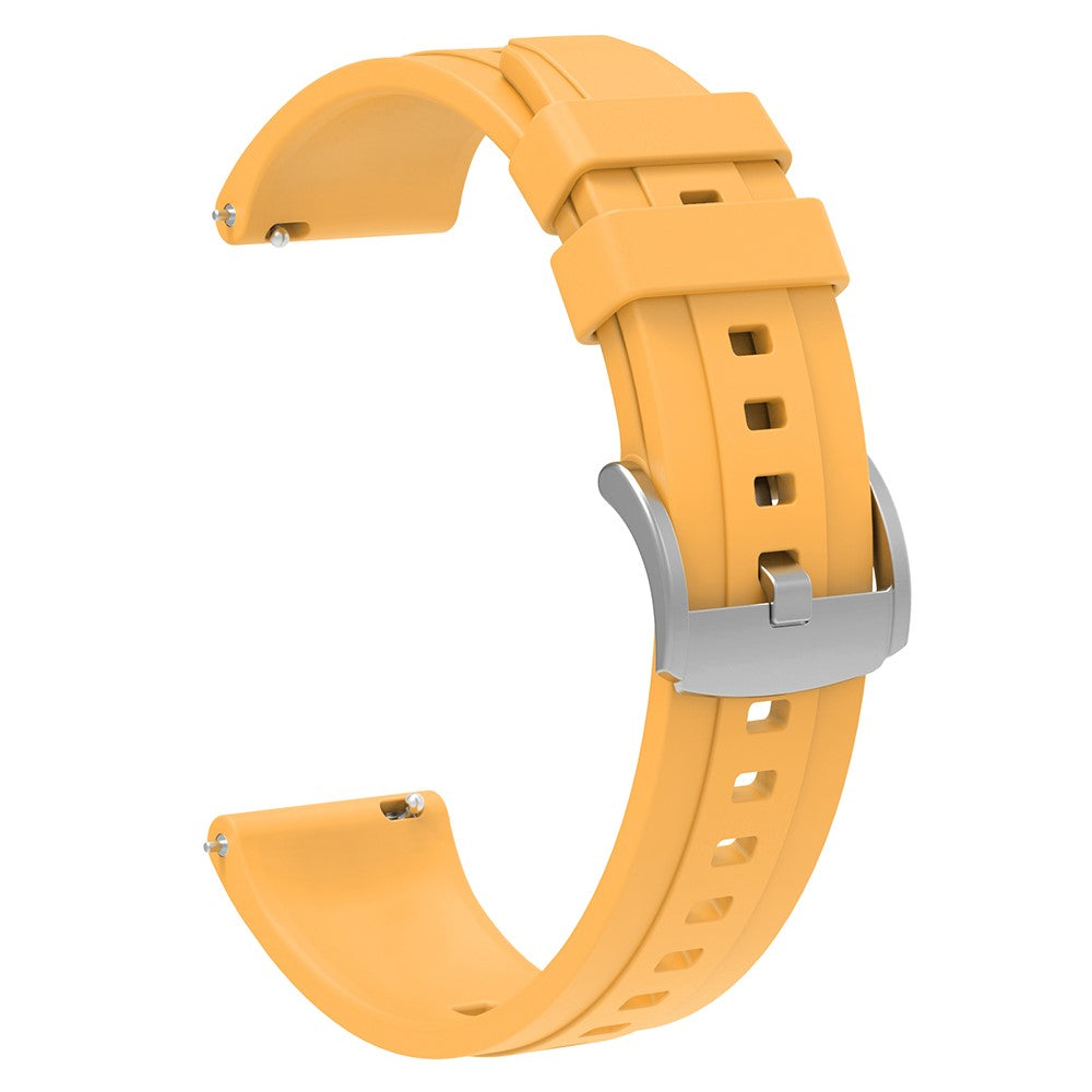 Stylish Huawei Watch GT 4 41mm Silicone Strap - Yellow#serie_8