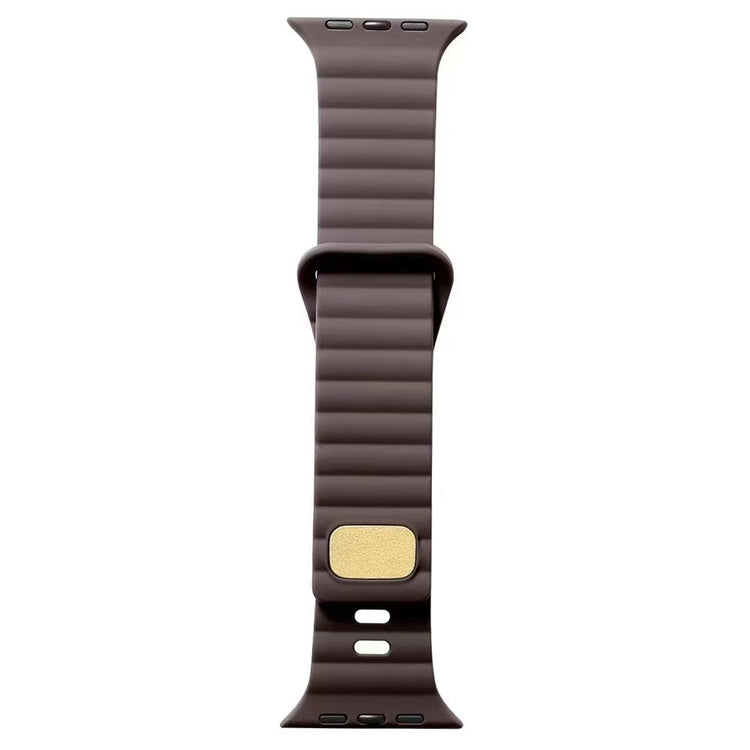 Super Sweet Apple Smartwatch Silicone Universel Strap - Brown#serie_6