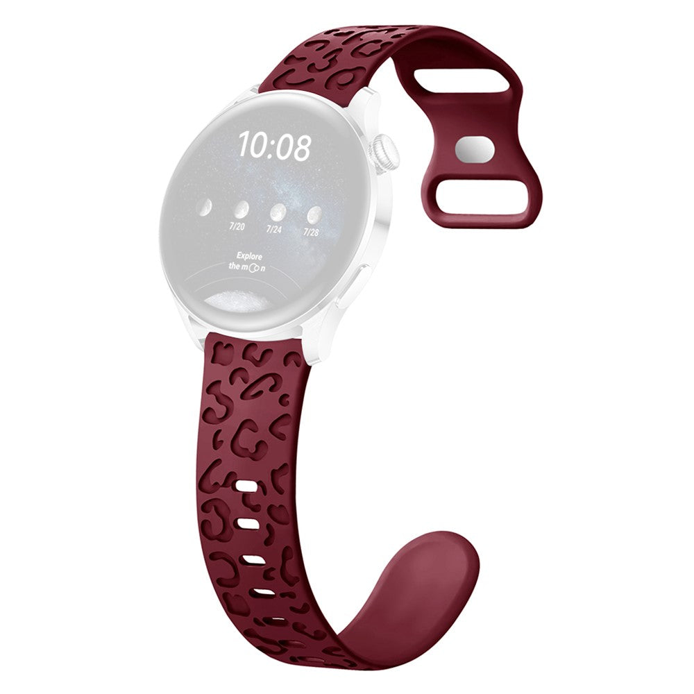 Remarkably Fantastic Smartwatch Silicone Universel Strap - Red#serie_5