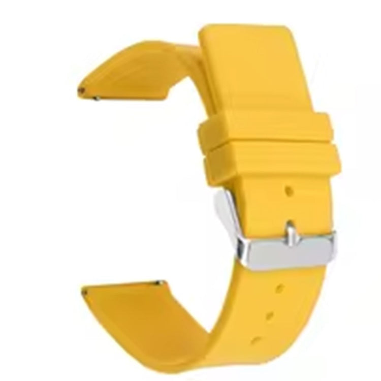 Very Fashionable 18mm Silicone Strap - Yellow#serie_5