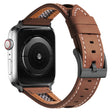 Très Soigné Apple Smartwatch Cuir Véritable Universel Bracelet