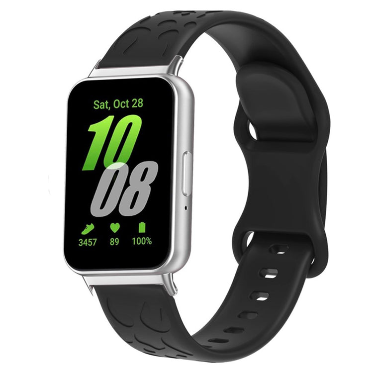 Remarkably Lovely Samsung Galaxy Fit Silicone Strap - Black#serie_1