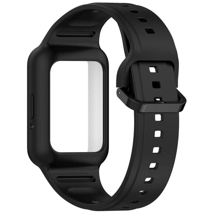 Remarkably Beautiful Samsung Galaxy Fit 3 Silicone Strap - Black#serie_1